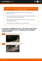 Die professionelle Anleitung für den Kraftstofffilter-Wechsel bei deinem SEAT IBIZA SPORTCOUPE Box Body / Hatchback (6J1) 1.2