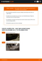 Den professionella guiden för att byta Luftfilter på din SEAT IBIZA SPORTCOUPE Box Body / Hatchback (6J1) 1.2