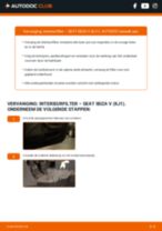 Hoe voer ik een Pollenfilter-vervanging in mijn Ibiza IV Hatchback (6J5, 6P1) 1.9 TDI uit? Stapsgewijze handleidingen