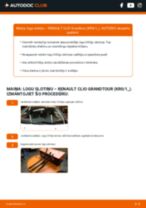 Clio II Van 1.9 DTi Stikla tīrītāja slotiņa: kā nomainīt? Pakāpeniskas rokasgrāmatas