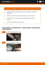 DACIA Salongi õhufilter vahetamine DIY - online käsiraamatute pdf