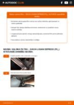 Degvielas filtrs: profesionāla rokasgrāmata tā nomaiņai tavam Dacia Logan Express 1.5 dCi