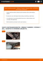 Yksityiskohtainen auton RENAULT SANDERO / STEPWAY 20230 opas PDF-muodossa