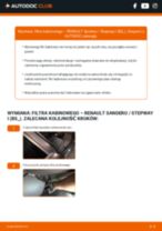 Instrukcja samodzielnej wymiany Filtr powietrza kabinowy w RENAULT SANDERO / STEPWAY