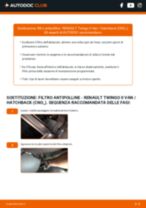 PDF manuale di sostituzione: Filtro antipolline RENAULT Twingo II Van / Hatchback (CNO_) carbone attivo e antibatterico