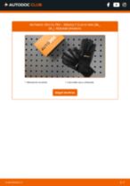 RENAULT CLIO III Box (SB_, SR_) Oro filtras pakeisti: žinynai pdf
