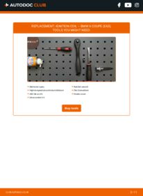 How to carry out replacement: Ignition Coil 645Ci BMW E63