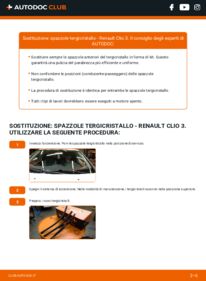 Come effettuare una sostituzione di Tergicristalli 1.5 dCi Renault Clio 3