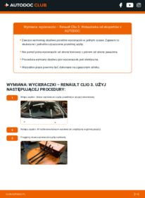 Jak wymienić Pióro wycieraczki Clio III Hatchback (BR0/1, CR0/1) 1.5 dCi