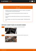 Manual DIY sobre como substituir o Escovas do Limpa Vidros no CITROËN SAXO