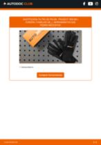 Manual online sobre el cambio de Filtro de cabina por su cuenta en PEUGEOT 308 SW I Kasten / Kombi (4E_)