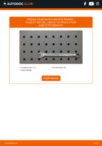 Podrobný PDF tutorial k výmene PEUGEOT 508 Klinový rebrovaný remen