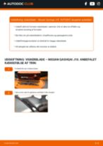 Den professionelle guide til udskiftning af Viskerblade på din Nissan Qashqai J10 1.5 dCi