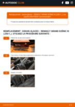RENAULT Grand Scénic III (JZ) 2020 tutoriel de réparation et de maintenance