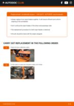 VW GOLF III (1H1) change Wiper Blades front: guide pdf