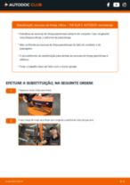Mudar Escovas do limpa parabrisas traseiro e dianteiro VW faça você mesmo - manual online pdf