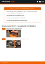 Metlice brisalcev spredaj in zadaj VW GOLF III (1H1) 2008 | PDF priročnik za zamenjavo