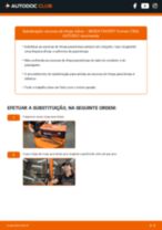 Como substituir Escovas limpa para brisas traseiro e dianteiro SKODA FAVORIT Forman (785) - manual online