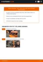 Steg-för-steg-guide i PDF om att byta Torkarblad i VW LT 28-35 I Bus (281-363)