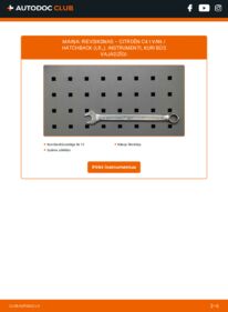 Kā veikt nomaiņu: 2.0 HDi CITROËN C4 I Kasten / Schrägheck (LR_) Ķīļrievu siksna