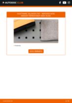 Online käsiraamat Roolilati Tolmukaitse iseseisva asendamise kohta Mini Clubman F54