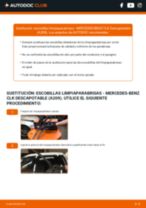 Sustitución de Escobillas de parabrisas en MERCEDES-BENZ CLK Convertible (A209) - consejos y trucos