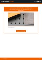 DIY-handleiding voor het vervangen van Interieurfilter in MERCEDES-BENZ CLC