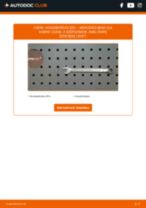 MERCEDES-BENZ 170 hátsó és első Féktárcsa cseréje: kézikönyv pdf