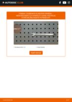 Podrobný PDF tutorial k výmene MERCEDES-BENZ CLK Convertible (A208) Klinový rebrovaný remen