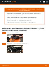 Vervangen: Ruitenwissers CLC 220 CDI 2.2 (203.708) Mercedes CLC CL203
