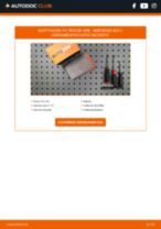 Cambio Elemento filtro de aire MERCEDES-BENZ bricolaje - manual pdf en línea
