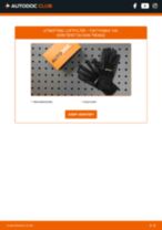 DIY-manual for utskifting av Reparasjonssett, støtte / styreledd i ISUZU D-MAX 2023