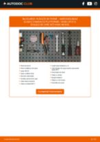Manualul online pentru schimbarea Set plăcuțe de frână la MERCEDES-BENZ E-Klasse Pritsche / Fahrgestell (VF211)