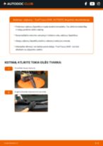 Kaip pakeisti Stiklo valytuvai mano Sierra Mk2 Hatchback (GBC, GBG) 1.6? Išsamios instrukcijos