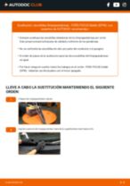 Cambio Escobillas de Limpiaparabrisas traseras y delanteras FORD FOCUS Saloon (DFW): guía pdf