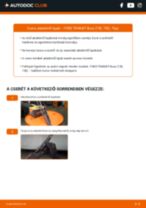 Lépésről-lépésre PDF-útmutató - FORD TRANSIT Bus (72E, 73E) Törlőlapát csere