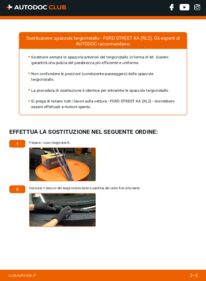 Sostituzione di Tergicristalli Ford StreetKA Cabrio 1.6