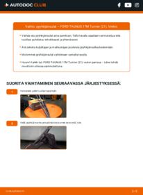 Kuinka vaihtaa Pyyhkijänsulat 1.7 Ford Taunus P3 Turnier -autoon