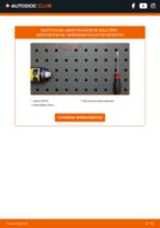 Cómo cambiar y ajustar Amortiguador de portón MERCEDES-BENZ A-CLASS: tutorial pdf