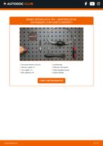 Tiešsaistes rokasgrāmata, kā mainīties Salona filtrs uz MAZDA 1000