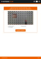 DIY εγχειρίδιο για την αντικατάσταση Φίλτρο αέρα εσωτερικού χώρου στο AUDI CABRIOLET
