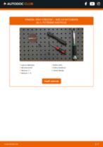 AUDI Merač mnożstva / hmotnosti nasávaného vzduchu vymeniť vlastnými rukami - online návody pdf