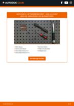 AUDI A4 Avant (8D5, B5) Luftmassenmesser: Schrittweises Handbuch im PDF-Format zum Wechsel