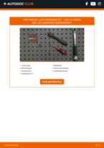 Hoe Luchtmassameter veranderen en installeren AUDI A4: pdf handleiding