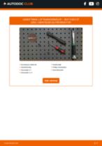 Trin-for-trin PDF-tutorial om skift af SEAT EXEO ST (3R5) Luftmængdemåler