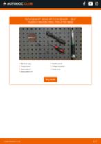 Fitting Air flow meter SEAT TOLEDO II (1M2) - step-by-step tutorial