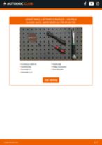 Trin-for-trin PDF-tutorial om skift af VW POLO CLASSIC (6KV2) Luftmængdemåler