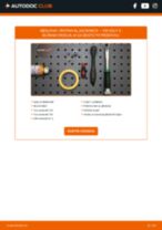 Menjava zadaj Blazilnik SAAB 600: vodič pdf