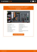 Manual online sobre a substituição de Calços de travão em MERCEDES-BENZ E-CLASS (W124)