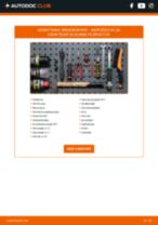 Online manual til udskiftning på egen hånd af Bremseklodssæt på MERCEDES-BENZ E-CLASS (W124)